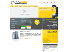 Tablet Screenshot of localone.com.br